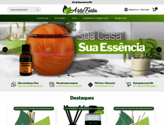 artefeita.com.br screenshot