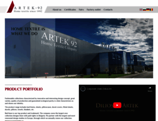 artek-bg.com screenshot