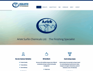 artekchemicals.com screenshot