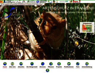 artenschutz-steigerwald.de screenshot