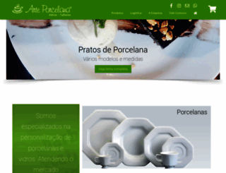 arteporcelana.com.br screenshot
