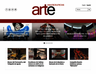 arteporexcelencias.com screenshot