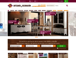 artesaniadecoracion.com screenshot