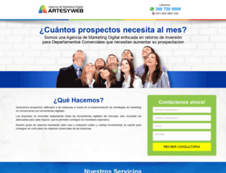 artesyweb.com screenshot