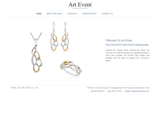 arteventjewelry.com screenshot