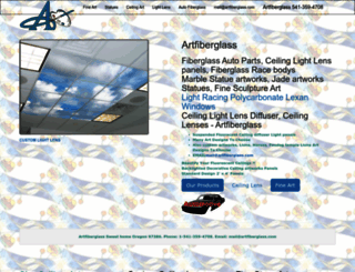 artfiberglass.com screenshot