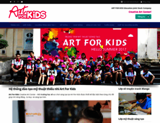 artforkids.com.vn screenshot