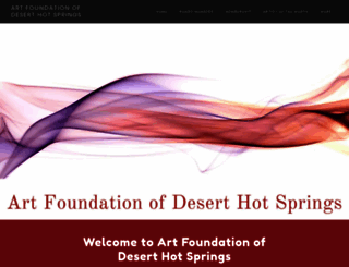 artfoundationdhs.org screenshot