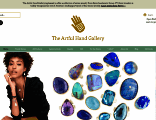 artfulhandgallery.com screenshot