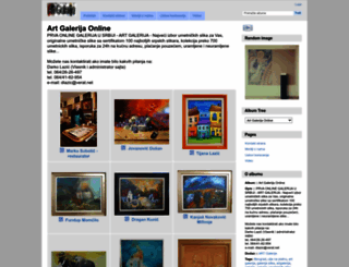artgalerija.net screenshot