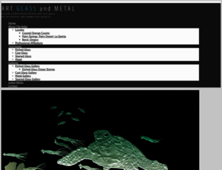 artglassandmetal.com screenshot