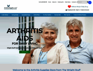 arthritissupplies.com screenshot
