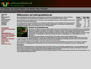 arthropodafotos.de screenshot