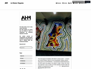 arthuntermag.com screenshot
