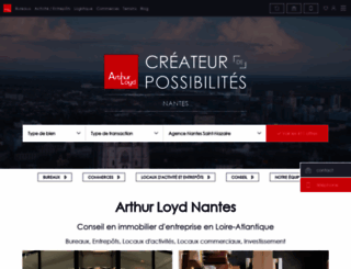 arthur-loyd-nantes.com screenshot