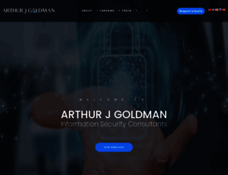 arthurjgoldman.com screenshot