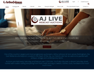 arthurjohnson.co.uk screenshot