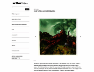 arthurmag.com screenshot