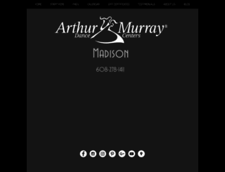 arthurmurraymadison.com screenshot