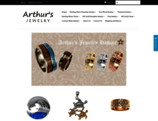 arthursjewelryhawaii.com screenshot