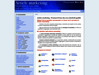 article-marketing.it screenshot