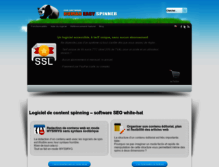 article-spinning-software.fr screenshot