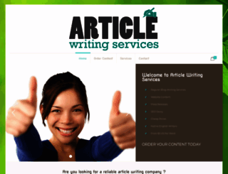 article-writing-services.com screenshot