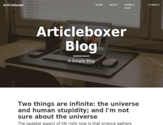 articleboxer.com screenshot
