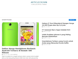 articlecrown.com screenshot