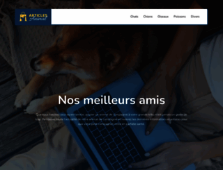articles-animal.fr screenshot