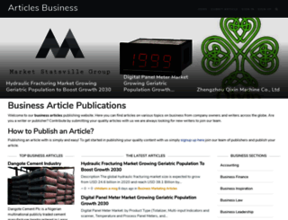 articles.business screenshot