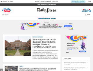 articles.dailypress.com screenshot