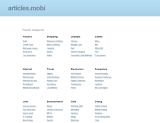 articles.mobi screenshot