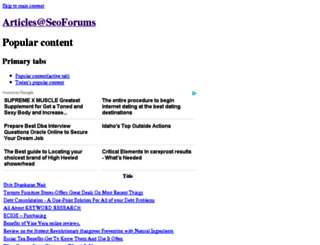 articles.seoforums.me.uk screenshot
