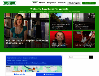 articlesforwebsite.com screenshot