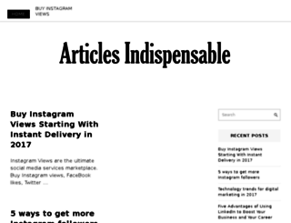 articlesindispensable.com screenshot