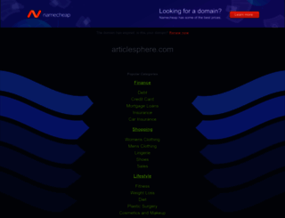 articlesphere.com screenshot