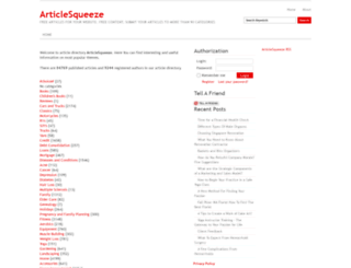 articlesqueeze.com screenshot