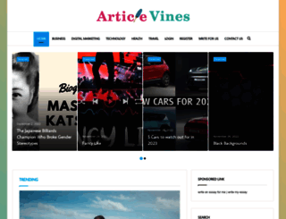 articlevines.com screenshot