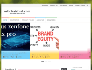 articlevirtual.com screenshot