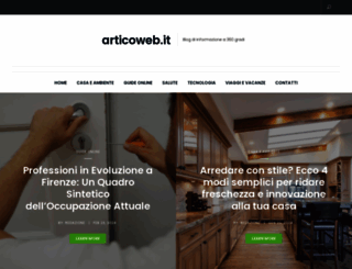 articoweb.it screenshot