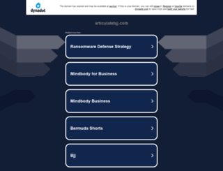 articulatebjj.com screenshot