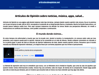 articulosdeopinion.net screenshot