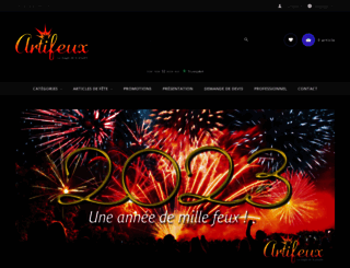 artifeux.fr screenshot