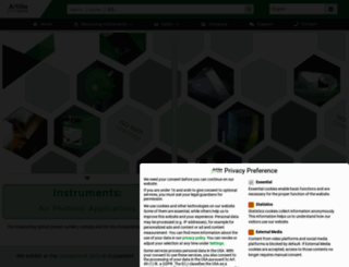 artifex-engineering.com screenshot