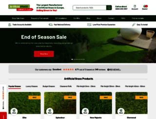 artificialgrass-direct.com screenshot