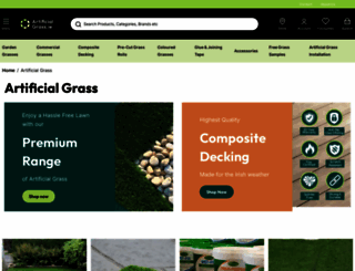 artificialgrass.ie screenshot
