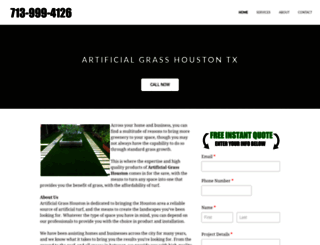 artificialgrasshoustontx.com screenshot
