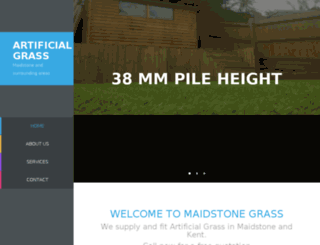 artificialgrassmaidstone.co.uk screenshot