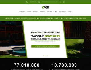 artificialgrassrecyclers.com screenshot